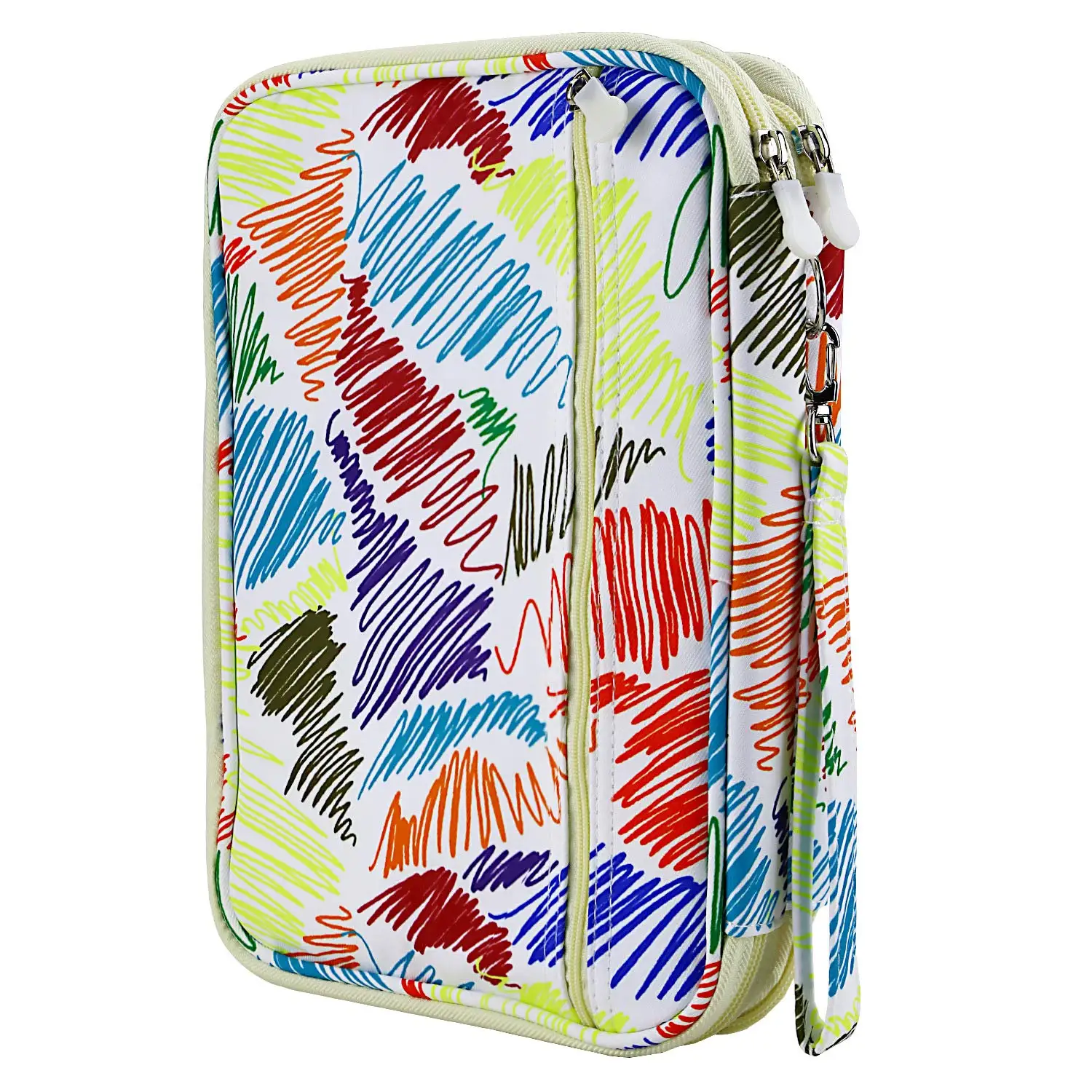 Чехол для карандаша с 192 отделениями цветной вместительный держатель органайзер