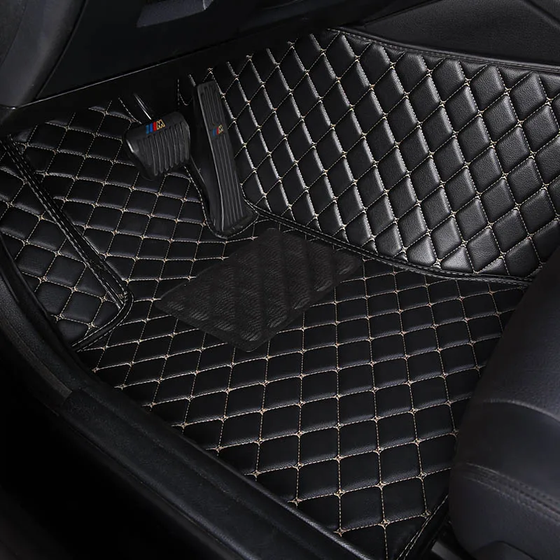 

FUZHKAQI Custom car floor mats for Jac all model JAC S2 S3 T5 Rein13 s5 faux s5 car accessories car-styling special foot mat