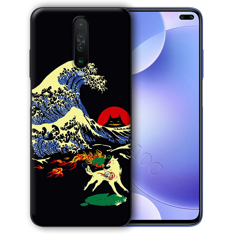 Японский чехол The Great Wave off Kanagawa для Xiaomi Redmi Note 4 4x 4a 5 5a 6 8 8A MI 9 9s 10 8T K30 Pro Max Lite