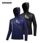 WOSAWE тонкая легкая Беговая дождевая куртка для мужчин, водонепроницаемый пуловер, нейлоновая толстовка, Велоспорт, туризм, упакованная ветровка