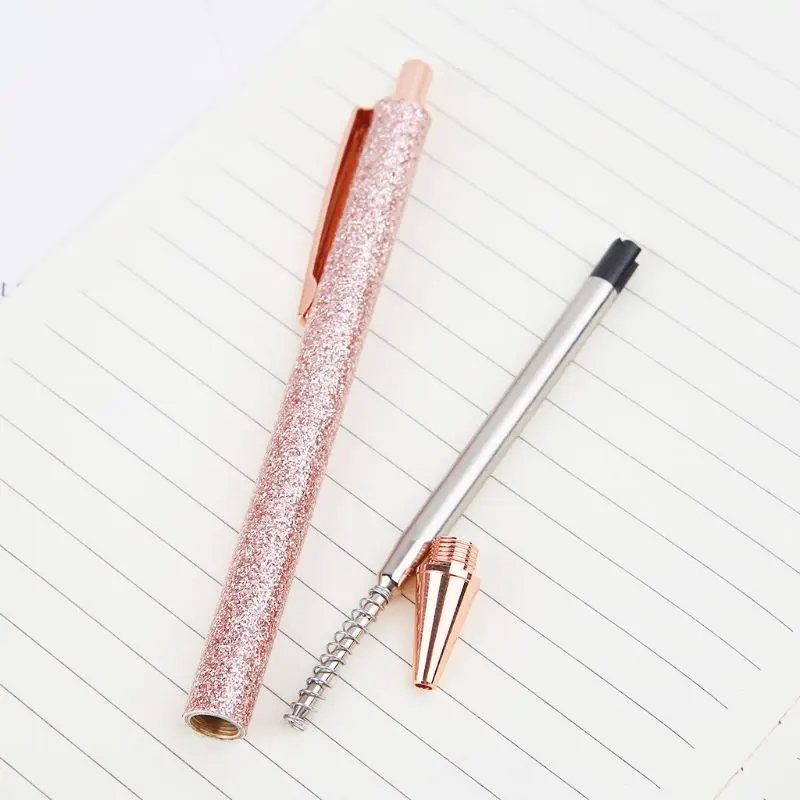 7 цветов роскошный украшенный алмазами 1 0 мм блеск расхода масла ручки