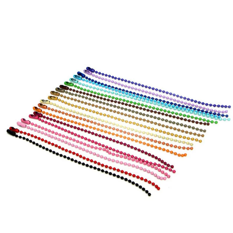 

10 шт., цепочки-шарики для изготовления украшений, 12 см