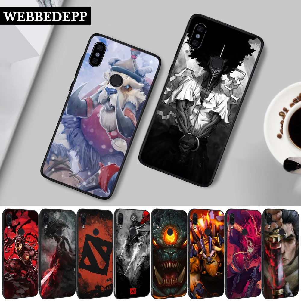 Роскошный силиконовый чехол 90 Вт Shadow Fiend Dota 2 для Xiaomi Redmi Note 4X 5 6 7 8 8T Pro 5A Prime|Бамперы|