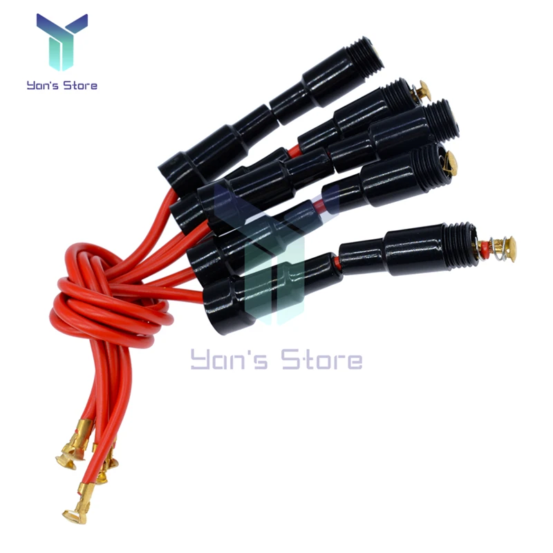 5 шт. домашняя защита Встроенный держатель предохранителя медная фотомагнитола А