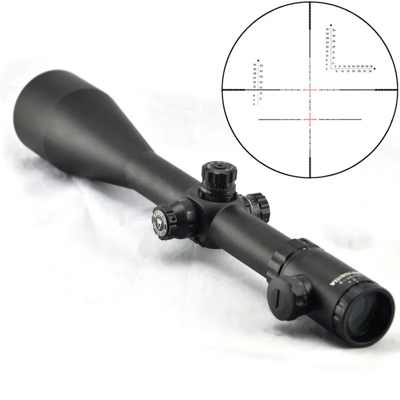 

Visionking Riflescope 4-48x65 Top Quality Long Range Optics Sight W/D 21mm Mounts&Sunshade Hunting Tactical Military Rifle Scope