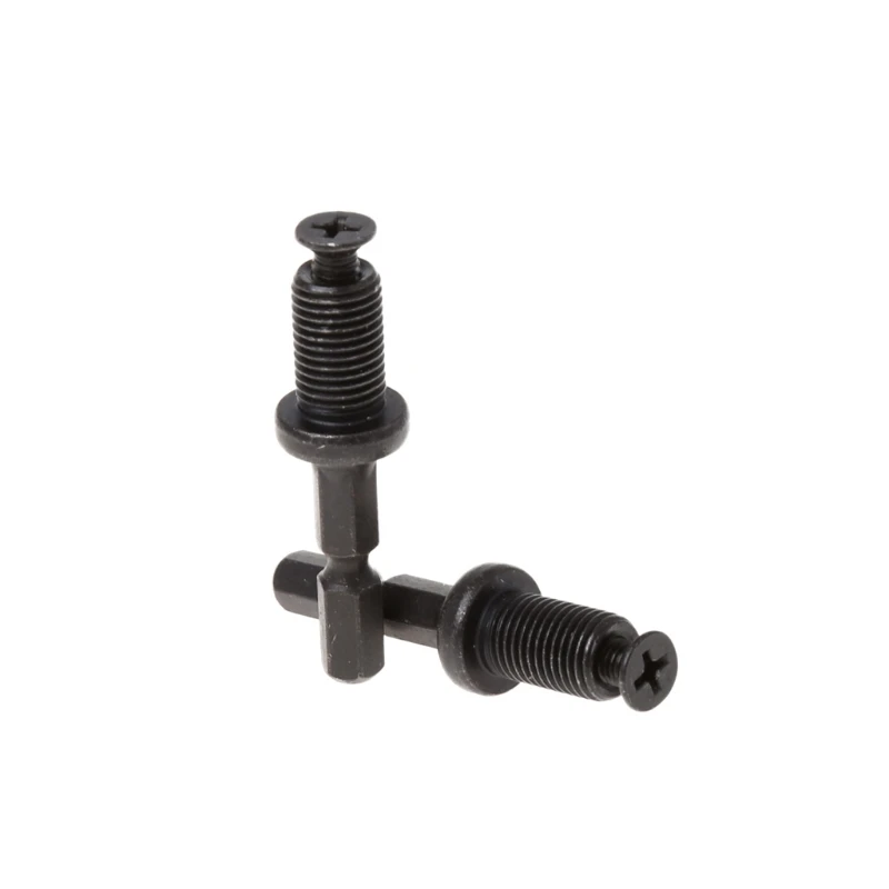 

1/4" 6mm Hex Shank Keyless Drill Bit Chuck Adapter Converter Quick Change Tool