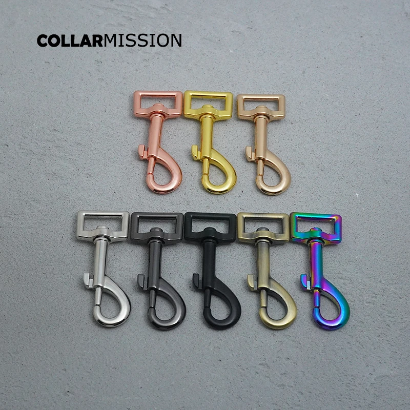 10 шт./лот металлическая застежка для собак 20 мм пряжки кошек и из Паракорда