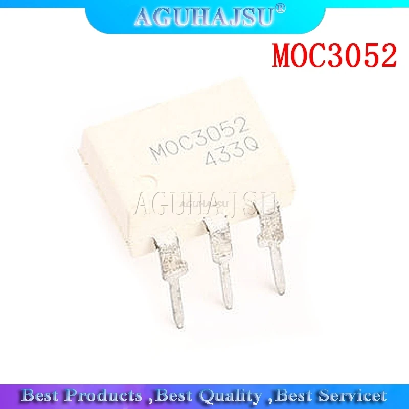 10 шт. MOC3052 DIP6 DIP фотомуфта Новый оригинал | Электронные компоненты и