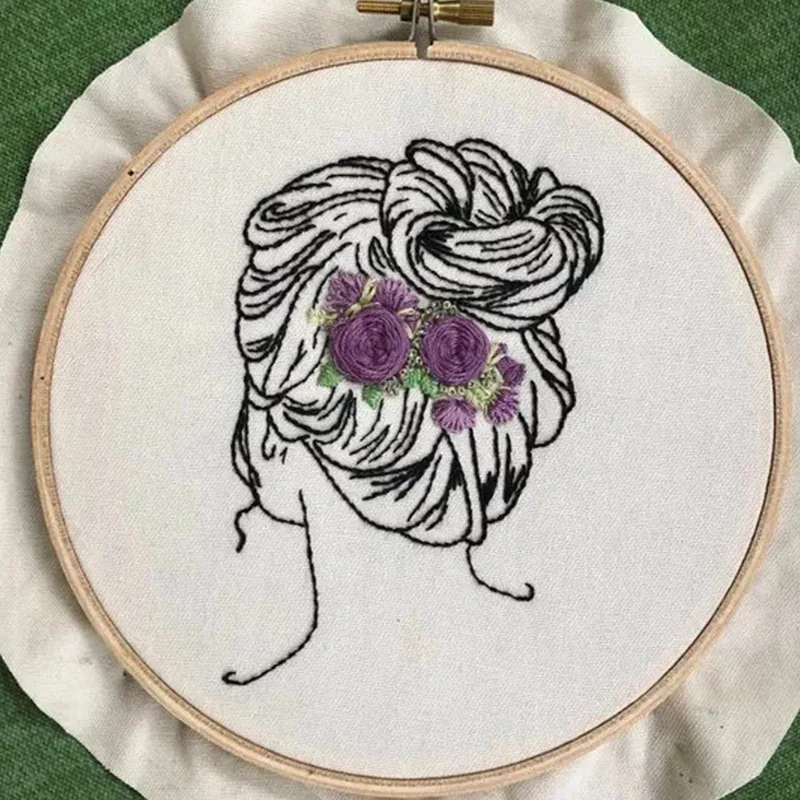 Вышивальные поделки ручная вышивка набор для начинающих Набор вышивания