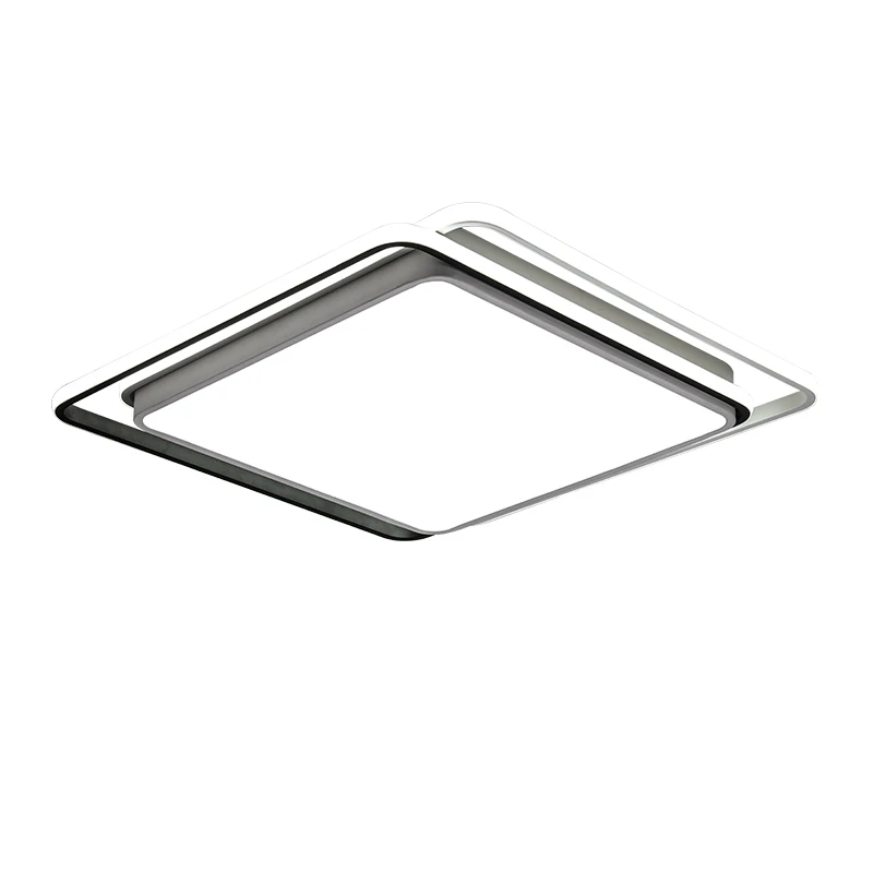 

Modern Chandeliers LED Lamp For Living Room Bedroom Study Room White black color surface mounted Chandeliers deco AC85-265V