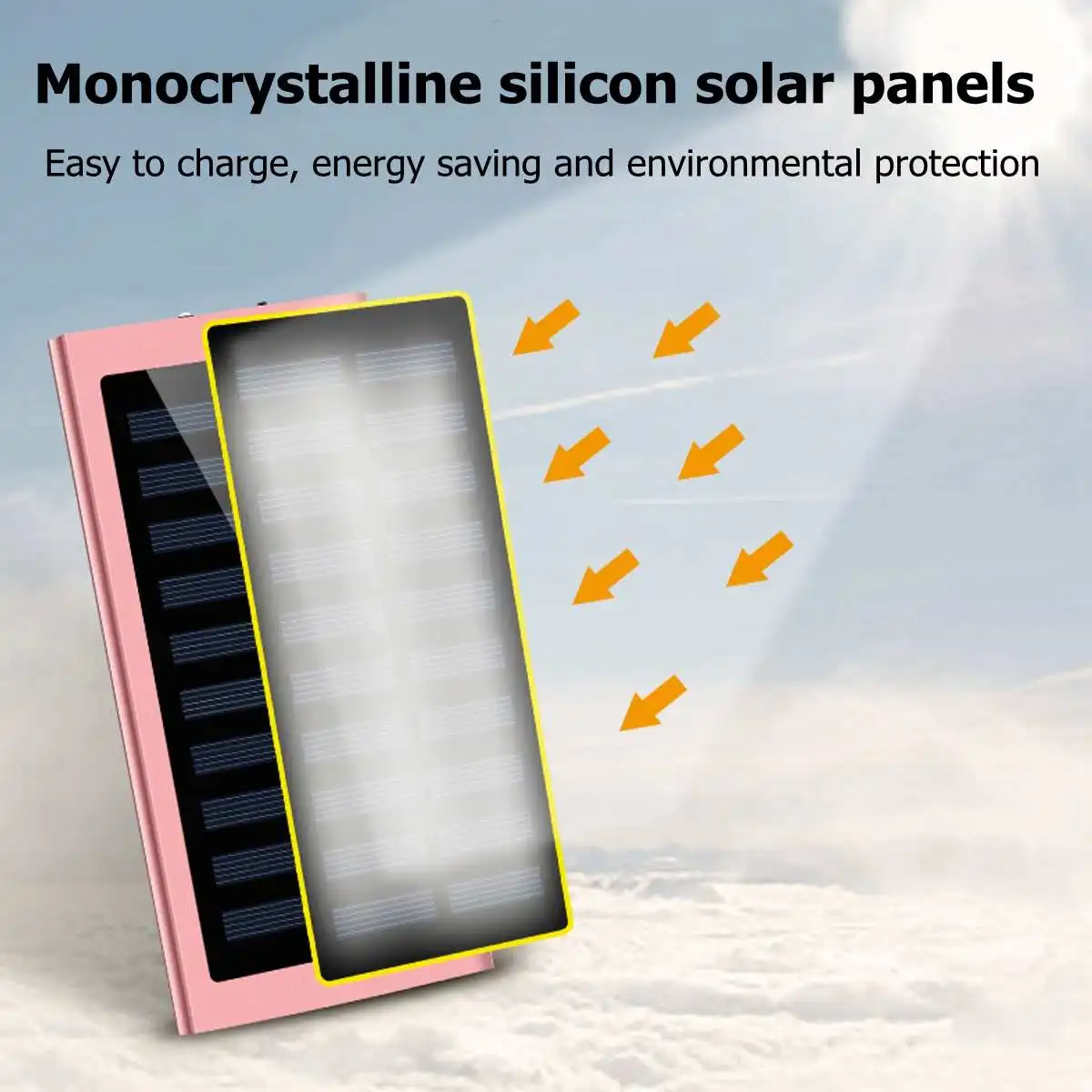 Внешний аккумулятор 50000 мАч 2 USB светодиодных порта портативный мобильный телефон