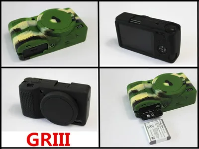 Приятная Мягкая Камера видео мешок силиконовый чехол резиновая Защитный