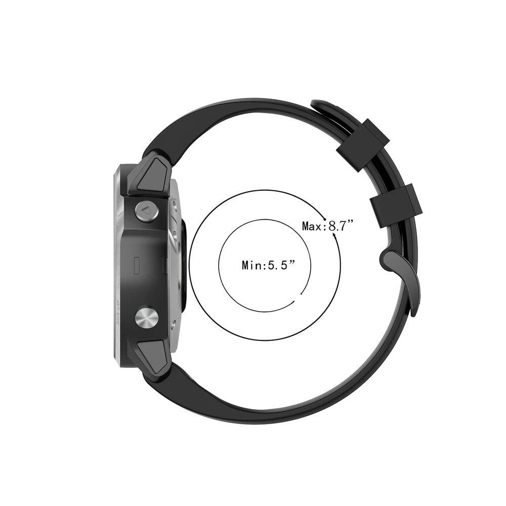 Сменный ремешок для смарт-часов наручных часов Garmin Fenix 6S/ 6S Pro/ 5S/ детали |