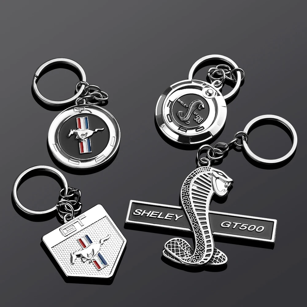 Четыре стиля новый 3D металлический эмблема брелок для ключей со значком кольцо