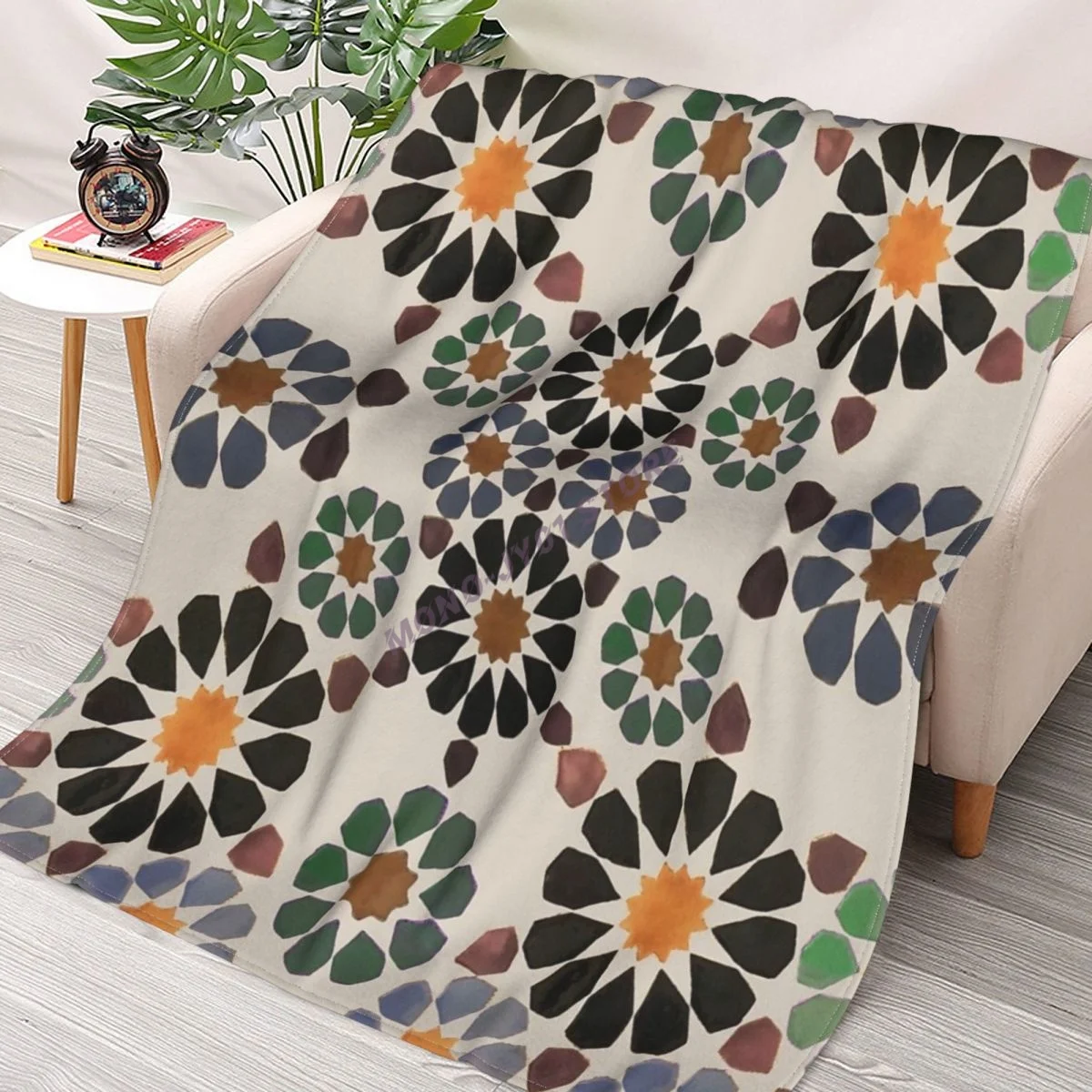 

Alhambra Dreams FIVE Throw Blanket Sherpa Blanket cover Bedding soft Blankets