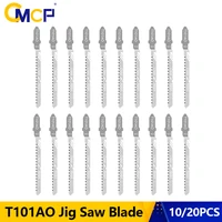 cmcp jig saw blade 1020pcs t101ao hcs jigsaw blade t shank saber blades for cutting wood plastic reciprocating saw blade