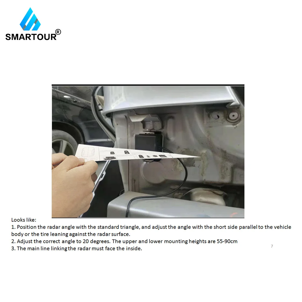 $88.89 Car BSD BSM Blind Spot Radar Detection System microwave sensor change lane driving assistance Reversing radar sensor blind spot