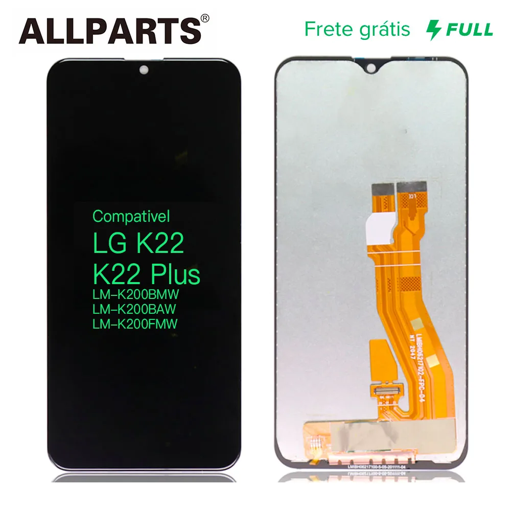 Remplazo Pantalla Y Tactil Completa LCD Paral LG K22 K22 + Plus + K200 LCD Touch Display T&aacute;ctil Completa Original-5