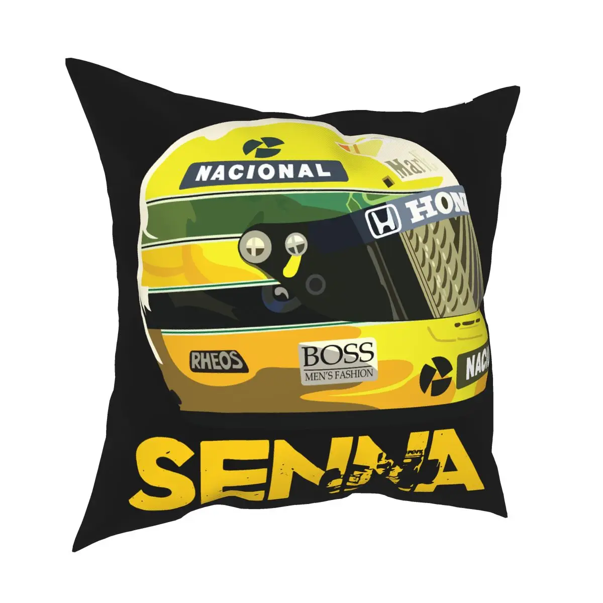 Айртон Сенна гоночный Наволочка украшения лотоса Джон плеер Пользовательский