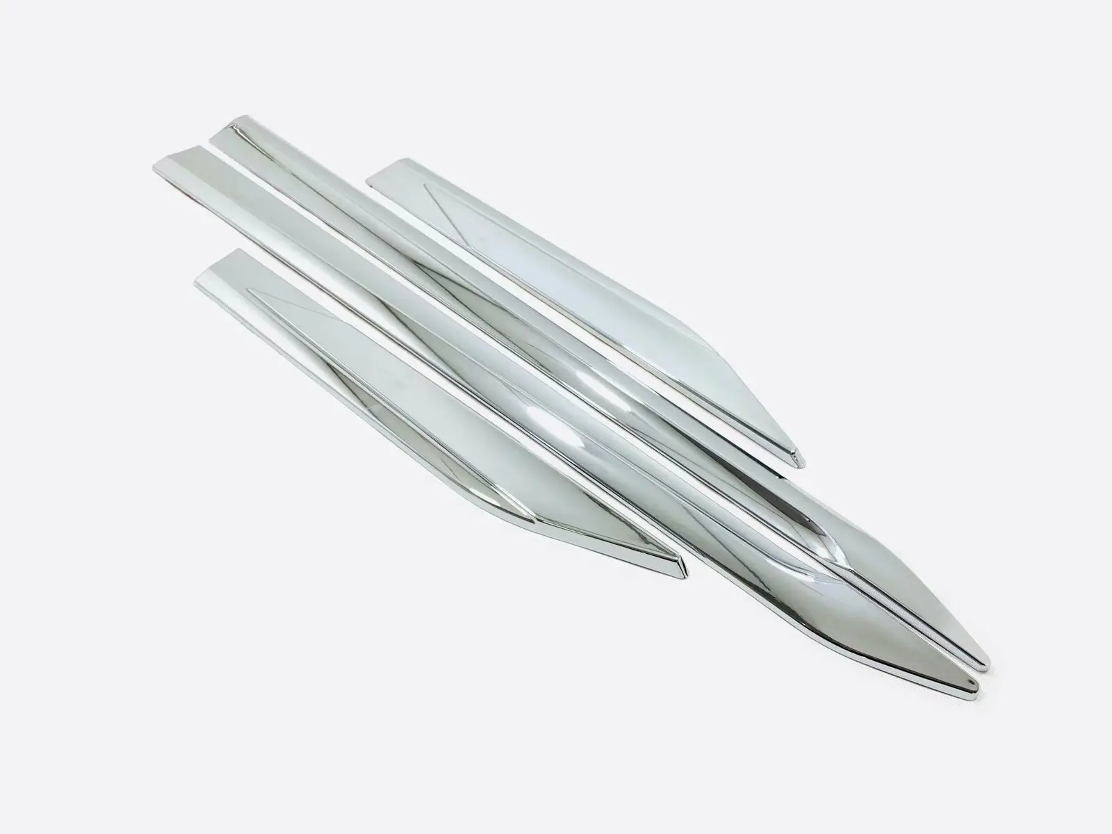

4pcs ABS Chrome Side Body Molding Trim Cover For Toyota RAV4 2019-2020