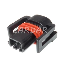 1 set 2 pin 12162215 waterproof automotive injector plug air temperature sensor connector socket for car