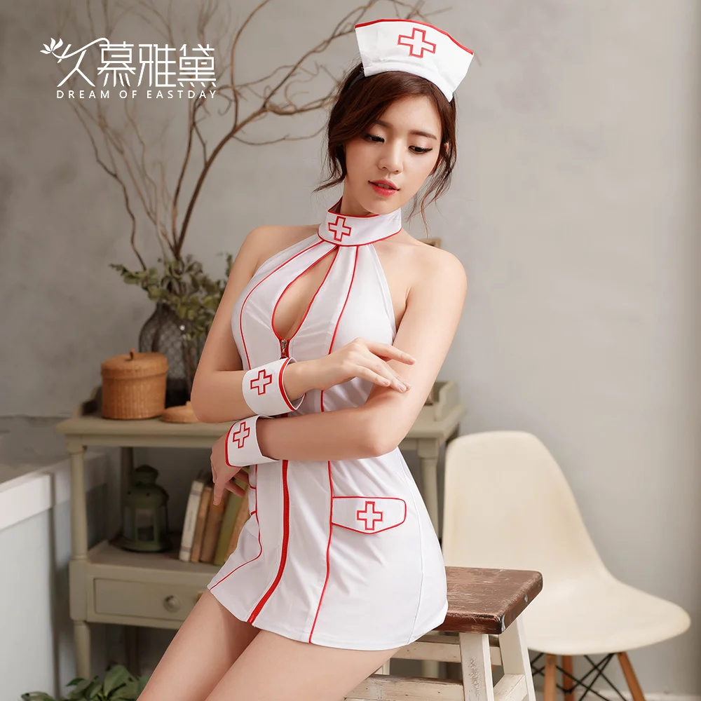 DRAIMIOR горячий сексуальный костюм медсестры для женщин эротический женский с