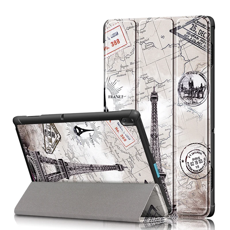 Чехол для lenovo Tab P10 Smart Cover кожаный TB-X705F TB-X705L TB X705 чехол для планшета тонкий магнитный складной чехол-подставка 10,1"