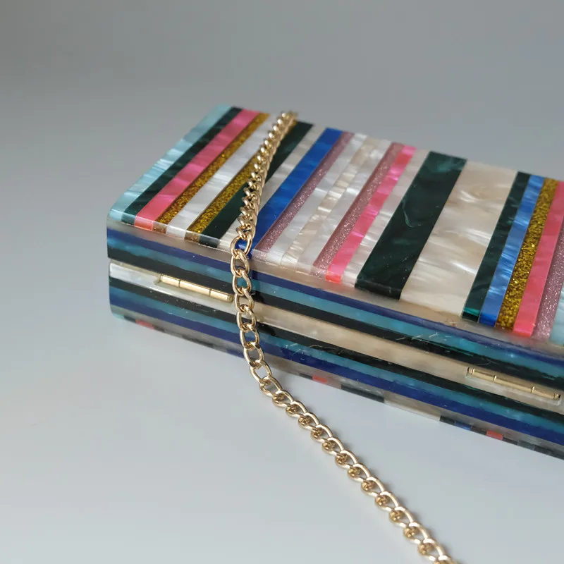 Bolsa Color Marble Pearls