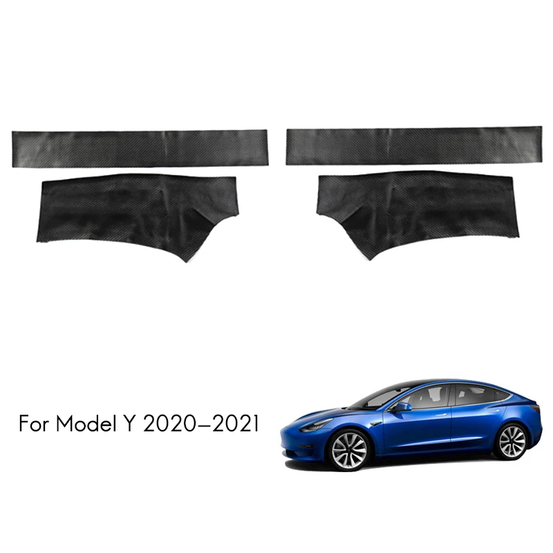 

Автомобиль для Tesla модели Y 2020-2021 Авто порога защитный щит от грязи Стикеры