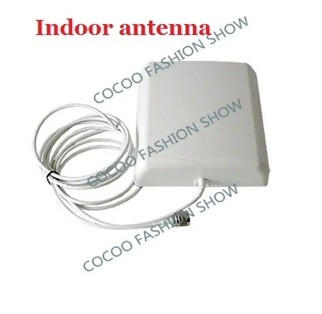ZQTMAX 9dBi Indoor directional panel antenna with 5m cable for 806-2700MHz CDMA GSM DCS 1900 2600 3G repeater signal booster | Мобильные