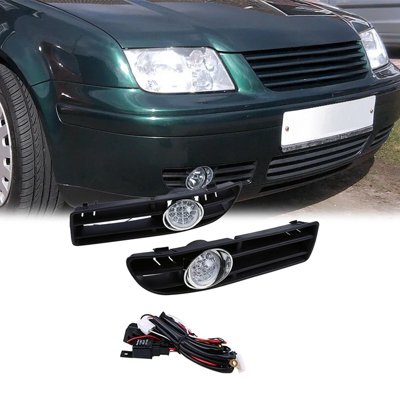 Передняя решетка автомобиля для VW Bora Jetta MK4 1999 2007 1 пара|Корпус| |