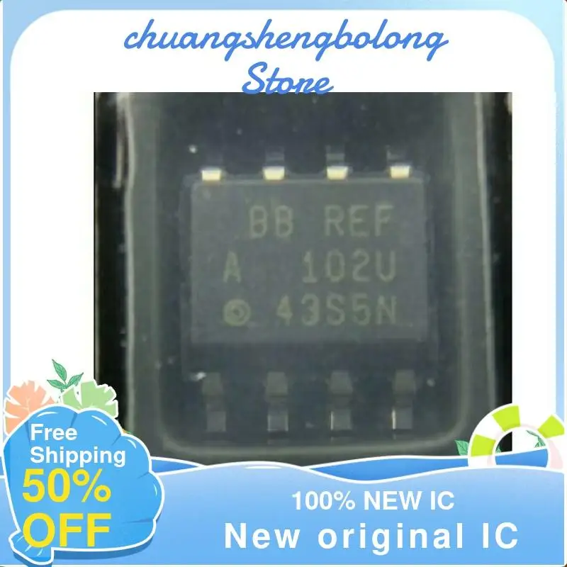 

10-200PCS REF102AU REF102U SOP8 Precision Voltage Reference Chip New original IC