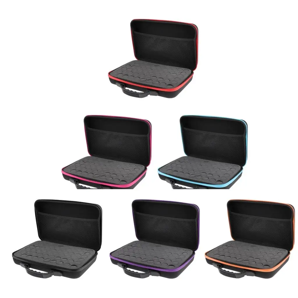 

60 Bottles of Essential Oils Carrying Case Shell Travel Case