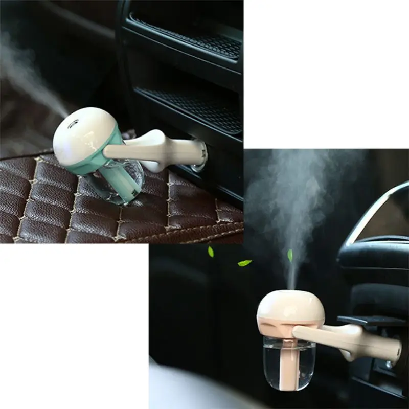 

Mini Car Humidifier Air Purifier Filter Home Allergies Smoke Dust Deodorization Mold Pollen Air Cleaner for Bedroom Large Room