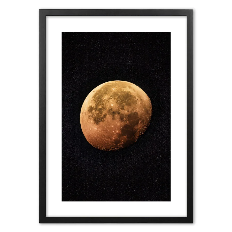 

Moon Wall Art Print paper Painting Nordic Posters And Prints Wall Pictures For Living Room Decor