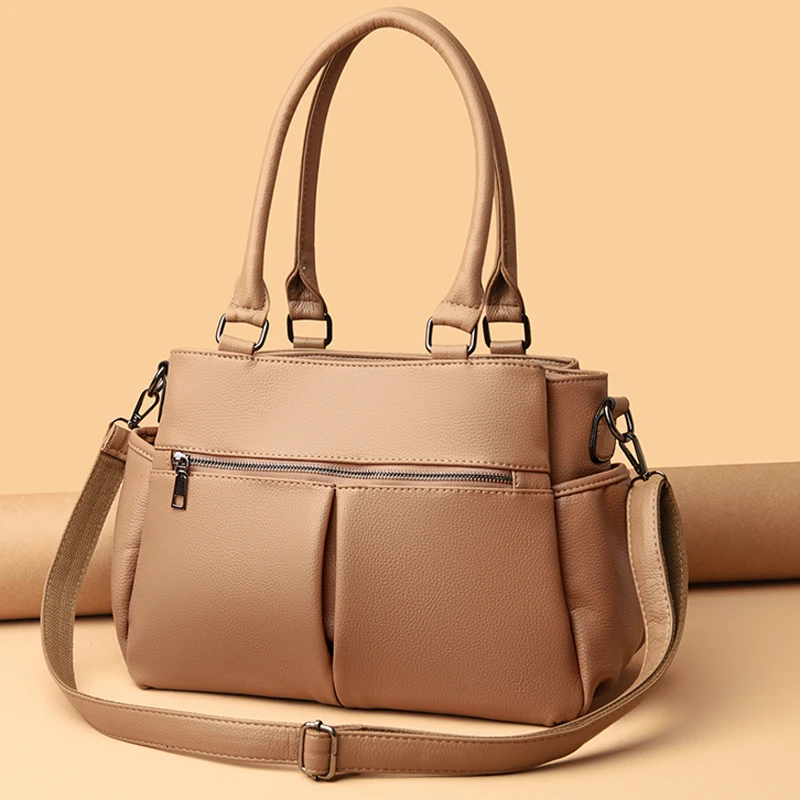 

Fashion Hand Bags for Women Luxury Tote Designer Crossbody Bag Brand Leather Handbag Women Large Capacity Shoulder Purse Female