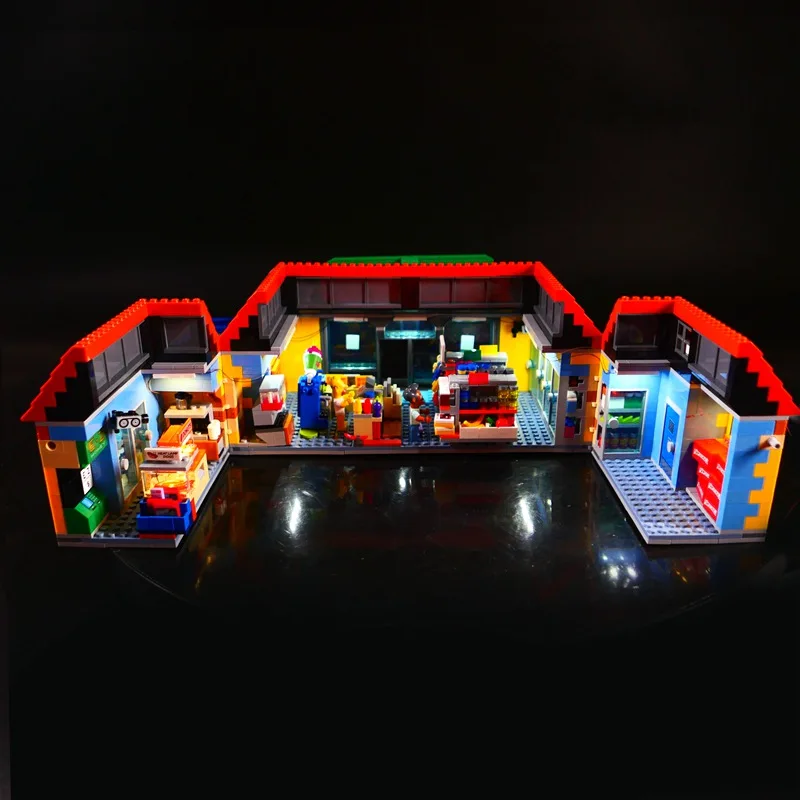 Только наборы светодиодных ламп для 71016 Kwik-E-Mart (модель в комплект не входит) |