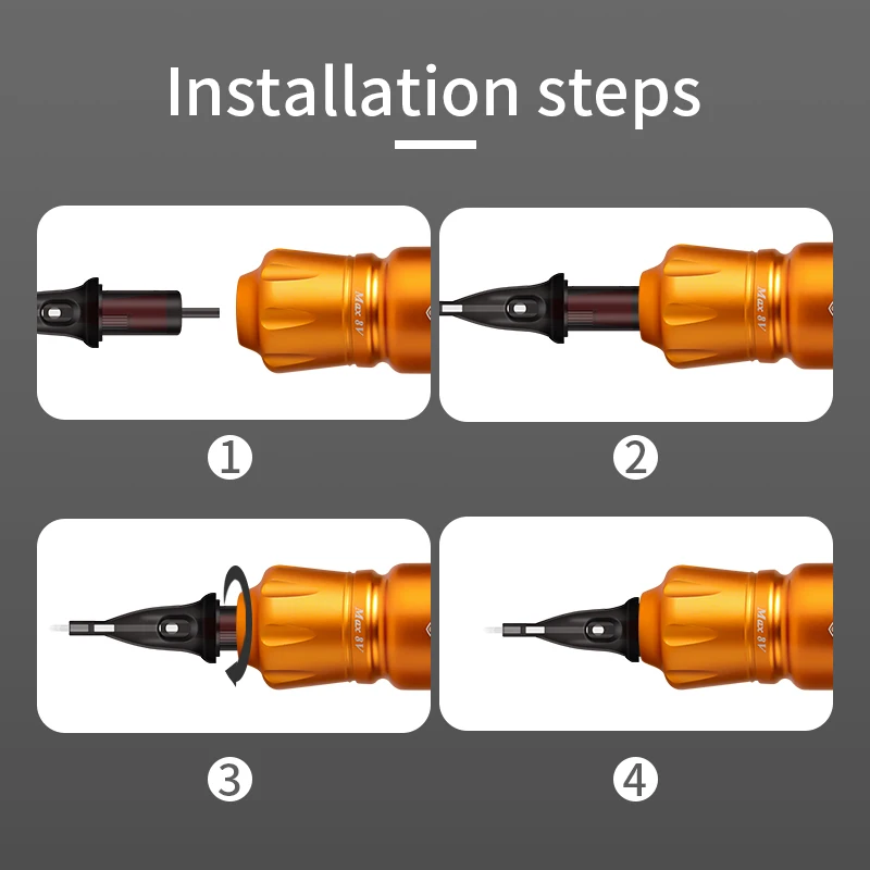 Профессиональный ротационный тату аппарат с японским мотором RCA соединительный