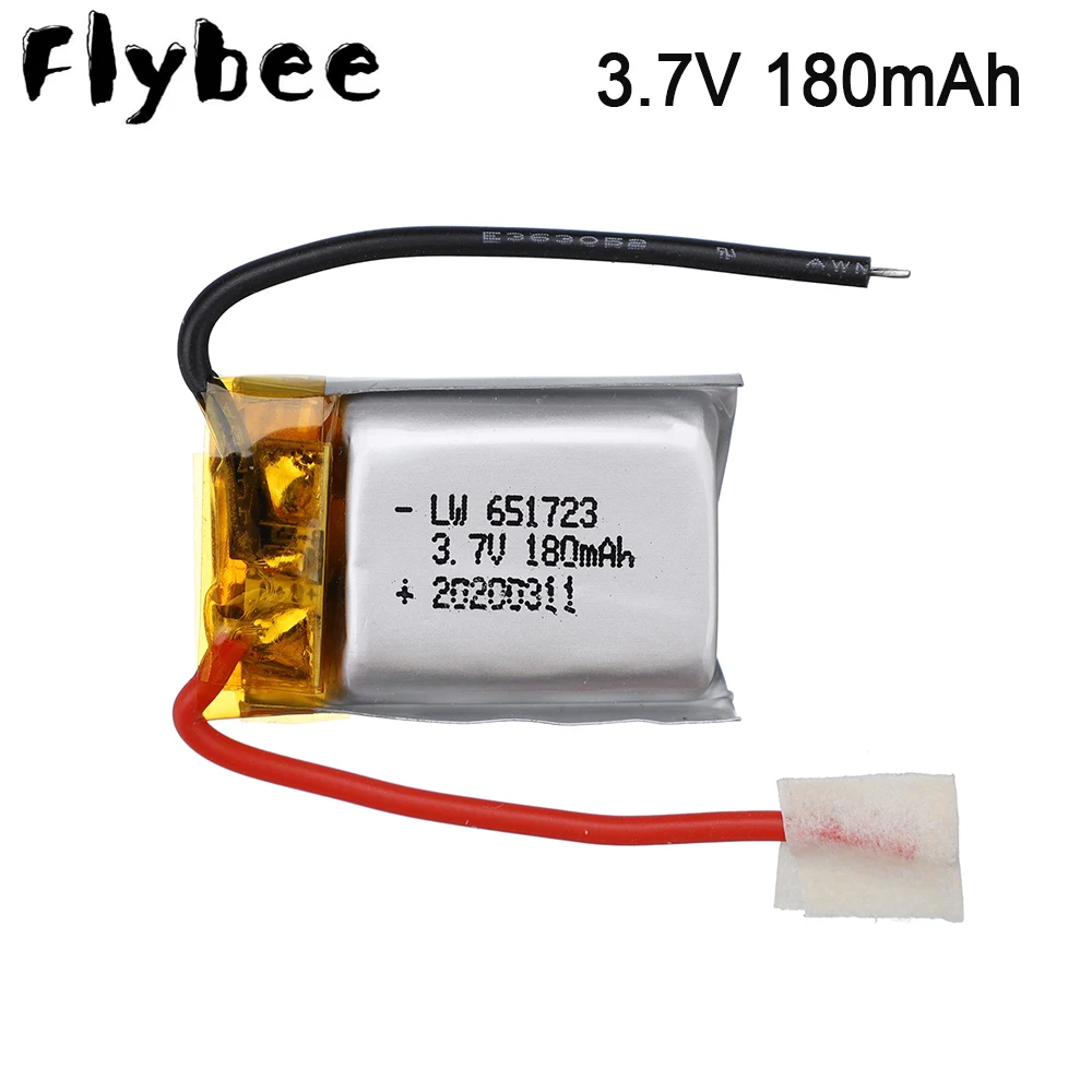 Литий полимерный аккумулятор 3 7 в 180 мАч для Syma S105 S107 S107G S108 Skytech M3 S977 запасные части