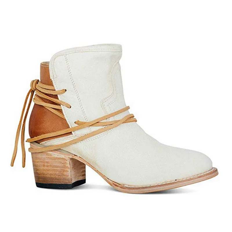 Женские кожаные ботинки Fujin повседневные ботильоны зимние новинка 2020|Женские