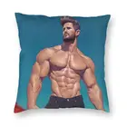 Чехол для диванной подушки, 40x40 см, для геев, супер сильных мышц, подушка 