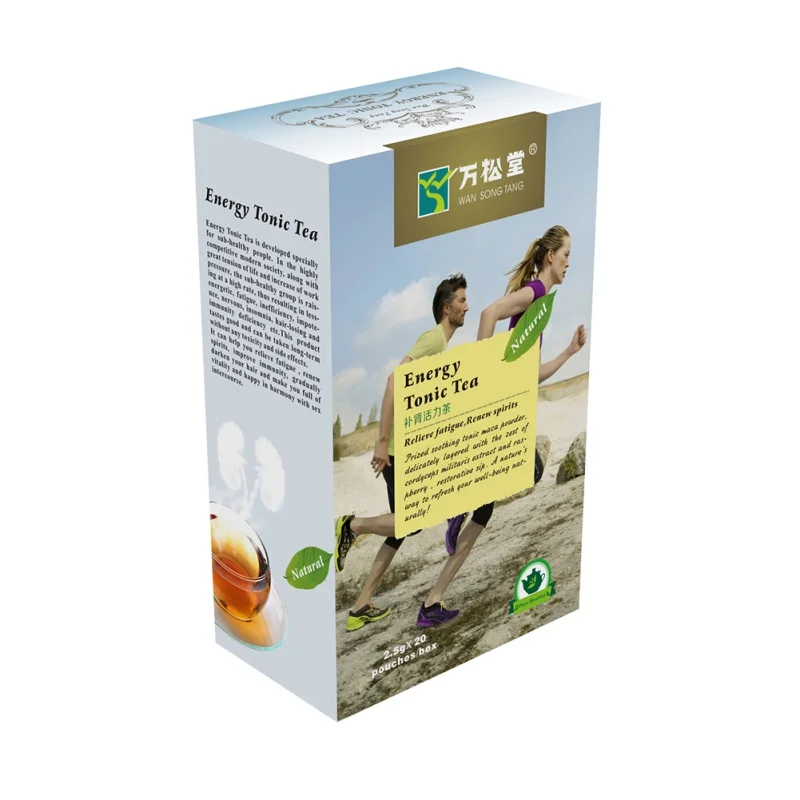 

20 Bags Chinese herbal Tea Relieve Fatique Renew Spirits Kidney Health Tea Energy Tonic Teabags Personal Health Care