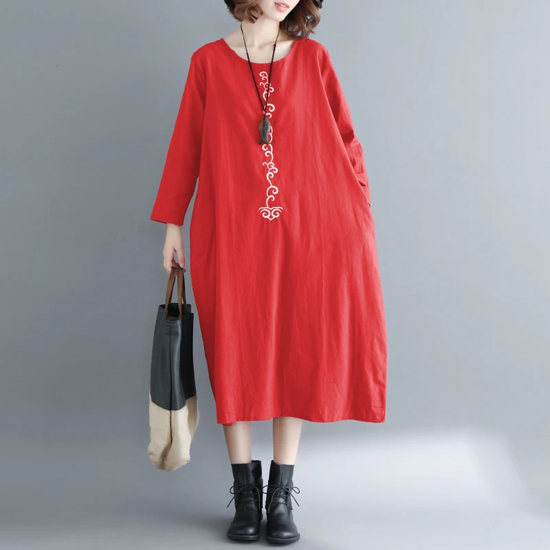 #0320 2021 весеннее платье с длинным рукавом женское винтажное повседневное