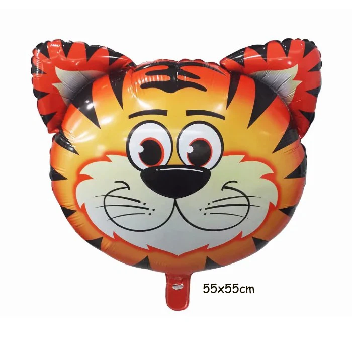 7pcs/lot Animal Head Foil Helium Balloons Theme Party Decor Children's Gifts Balons helium Inflatable Balaos supplies | Дом и сад