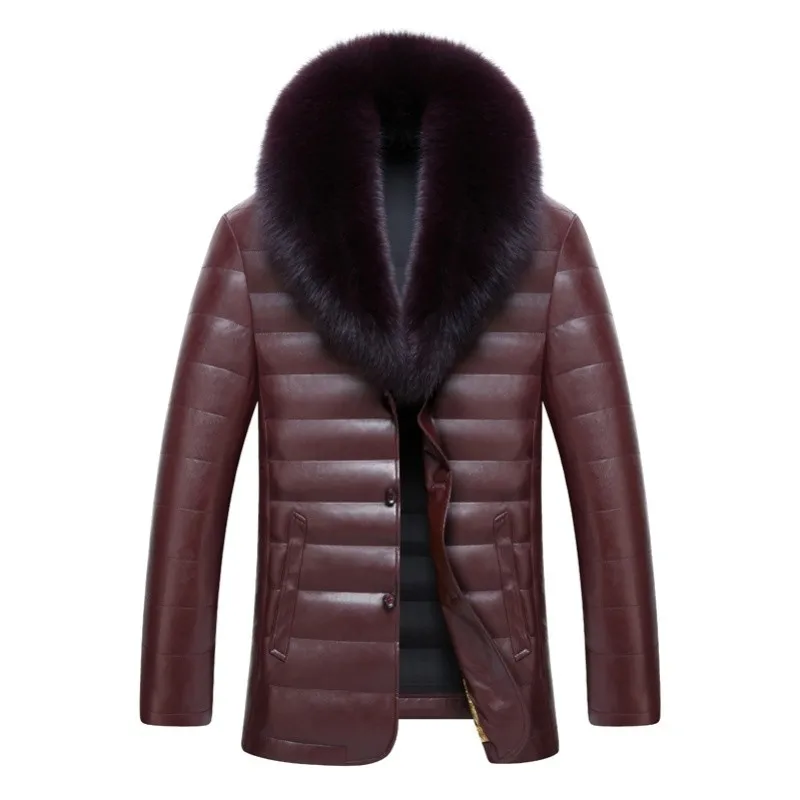Горячая Распродажа 2021 Новая мужская обувь из натуральной кожи куртка пуховик