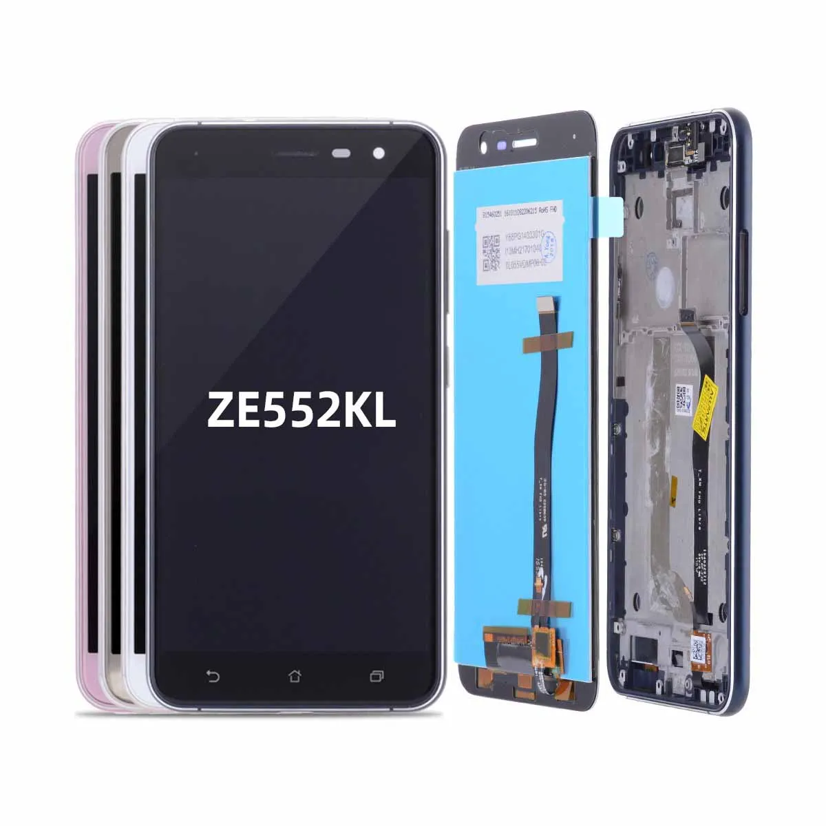 ЖК дисплей для Asus ZenFone 3 ZE552KL сенсорный экран Digitzer сборка Z012D Запасные части| |