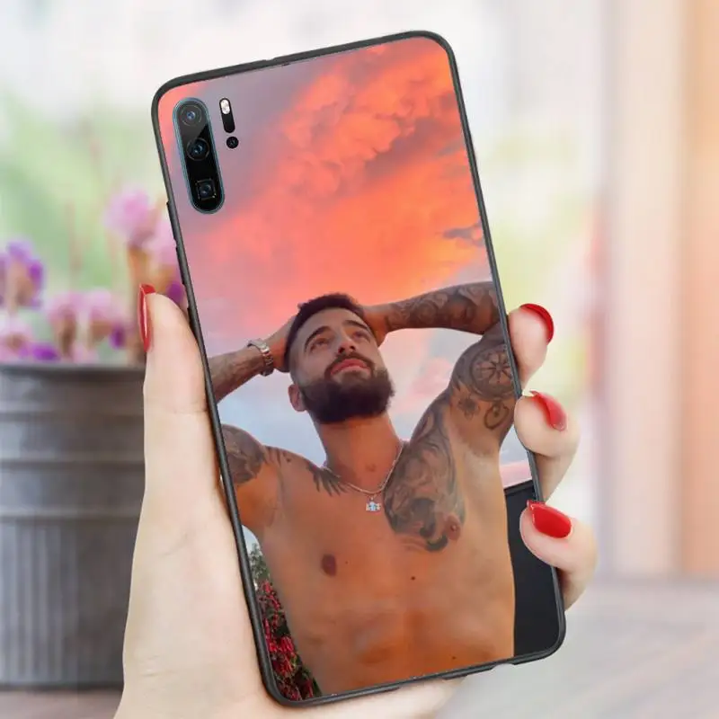 

Colombian singer Maluma Phone Case For Huawei honor Mate P 10 20 30 40 i 9 8 pro x Lite smart 2019 nova 5t