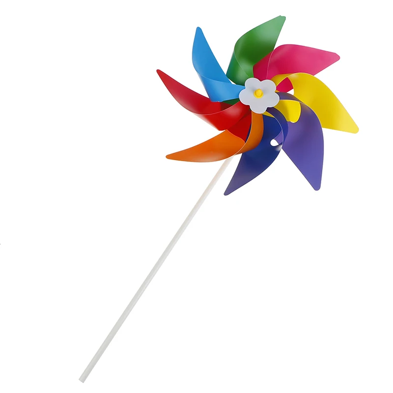 Садовый двор вечерние Кемпинг ветряная мельница ветер вертушка орнамент