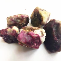 natural pink tourmaline crystal mineral association rough stone specimen crystal rock stones rare original mineral