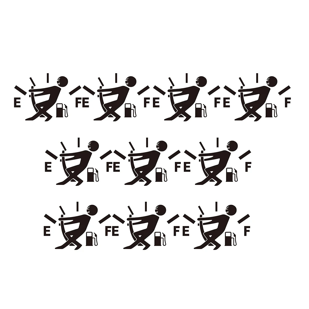 Забавная наклейка с высоким расходом газа на дверь автомобильные